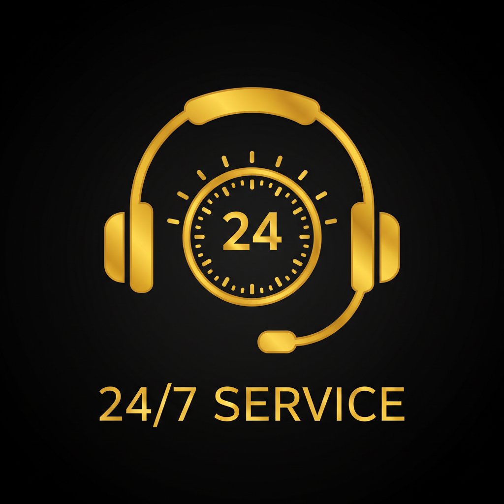 Ícono Atención al Cliente 24/7
