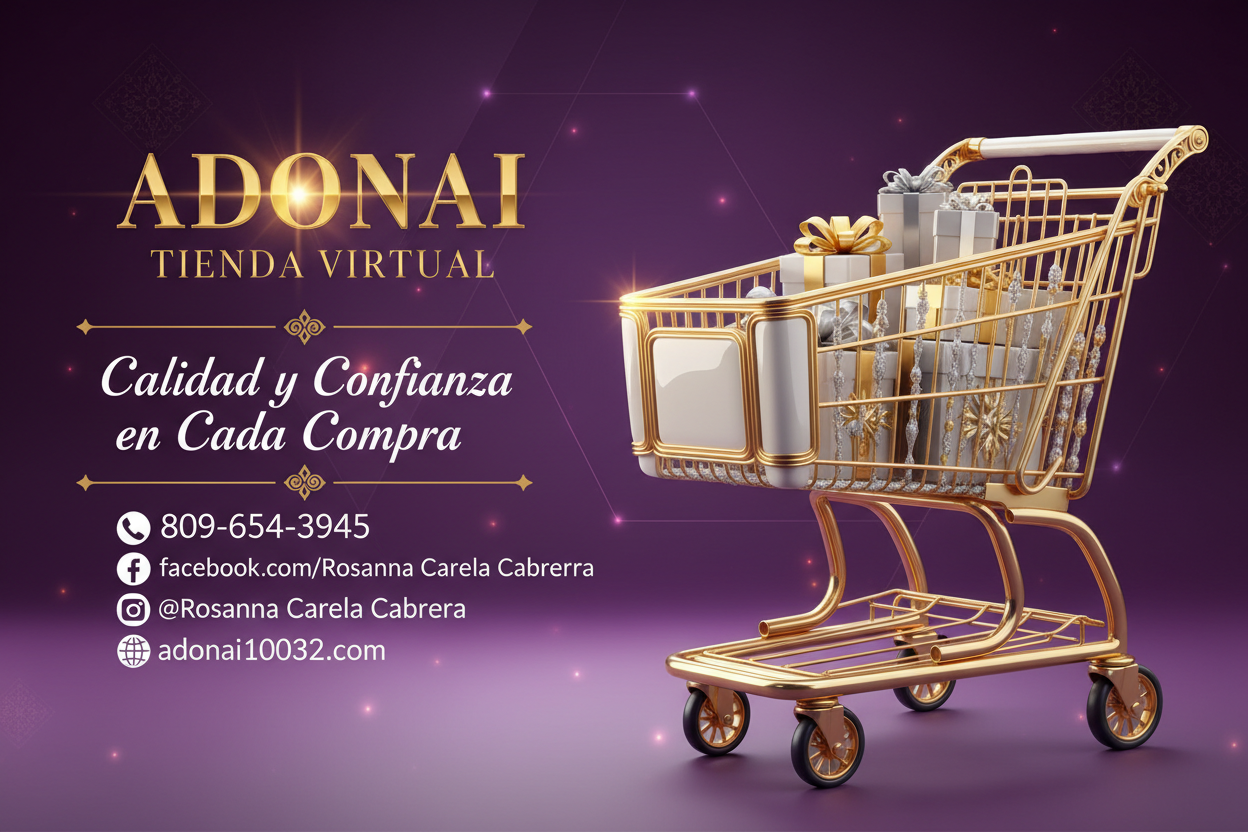 Portada Adonai Tienda Virtual